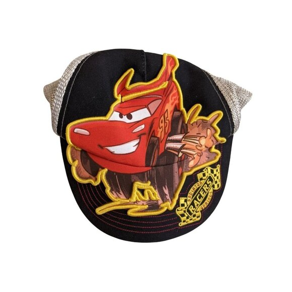 Disney Parks Lightning McQueen Kids Trucker Hat Mesh Back  Embroidered - Picture 2 of 8
